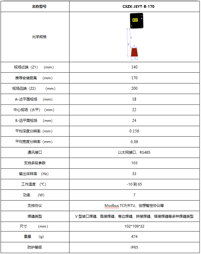 機(jī)器人焊縫跟蹤YT系統(tǒng)170